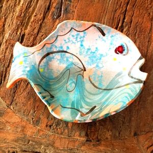 Vintage Jim Rice fish platter.